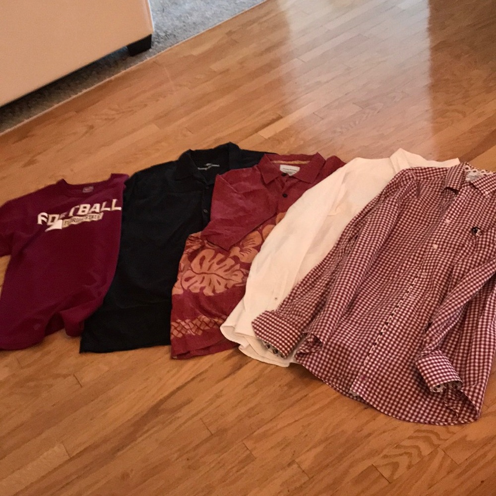 Five Florida State shirts for $20